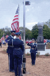 The Berlin, WI Veterans Memorial, supported by the Admiral Carey Foundation
